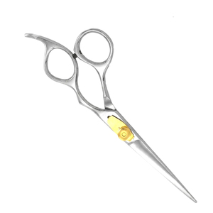 Ciseaux de coiffure professionnels de qualité supérieure en acier inoxydable, ciseaux de coupe pour salon de coiffure, fabricant OEM Pakistan - Product Image 4