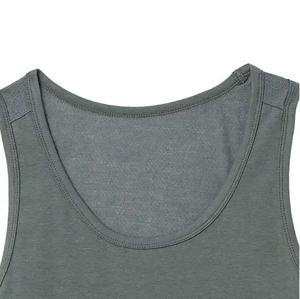 OEM Latest <b>Sleeveless</b> Tank Top <b>for</b> <b>Men</b> Soft & Stylish Knitted High Street Style V-neck Solid Spandex/Cotton Fashion - Product Image 3
