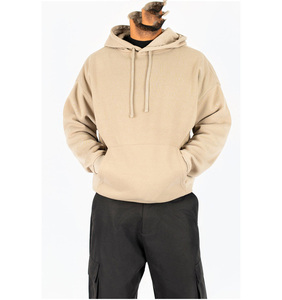 ชุดวอร์มกีฬาผู้ชายคุณภาพสูงสำหรับฤดูหนาว ระบายอากาศได้ดี มีเชือกผูก ปรับได้ ผลิตจากผ้าโพลีเอสเตอร์ฟลีซ พร้อมฮู้ดและกางเกงจ็อกเกอร์ รับผลิตตามแบบ - Product Image 3