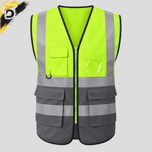 Chaleco de Seguridad para Trabajo, Tela Ligera, Ajuste Cómodo, para Construcción, Trabajos en Carretera, Tareas al Aire Libre y Uso Diario - Product Image 5