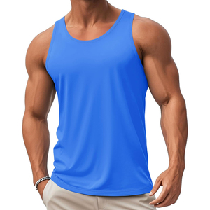 Men's <b>Plus</b> <b>Size</b> Breathable Solid Color Knitted O-Neck Casual Tank <b>Top</b> 100% Cotton Made in Pakistan 2026 - Product Image 5