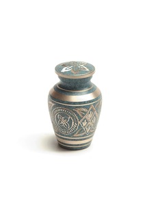 Customized Size and Design Cremation Urn for Ashes <b>Storage</b> New Aluminum Cremation Urn Made in India by HRCRAFTVERSE - Product Image 6