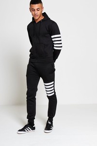 Survêtement décontracté pour homme, coupe régulière, col montant, 100 % coton, séchage rapide, vente en gros, avec services OEM et ODM - Product Image 5