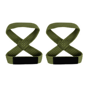 Sangles en forme de huit personnalisées en gros pour l'entraînement physique et la musculation, prix d'usine, nouveau design, OEM, prix abordable - Product Image 1