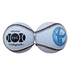 Customized Official Size GAA Approved Sliotar Hurling Balls Training Leather <b>Squash</b> Balls - Product Image 6