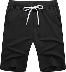 Pantalones Cortos Deportivos Casuales de Poliéster para Hombre, Personalizables, con Cordón Ajustable, Transpirables, hasta la Rodilla - Product Image 2