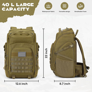 Premium quality Multi Functional Tactical Bag Sports Outdoor Bag Large Capacity <b>Man</b> Tactical <b>Backpacks</b> With Your Own Logo - Product Image 3