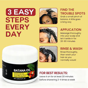 120g Batana minyak Pria & Wanita 100% Batana mentah & organik minyak meningkatkan ketebalan rambut minyak rambut organik untuk pertumbuhan rambut - Product Image 3