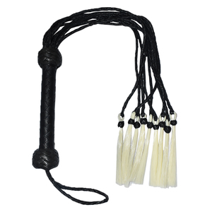 Fournitures équestres essentielles : Voile anti-mouches élastique pour cheval, protection anti-moustiques et anti-insectes, en fausse fourrure et maille, multicolore - Product Image 1