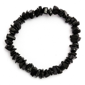 High Quality Chip <b>Bracelet</b> Natural Black Obsidian Chip <b>Bracelet</b> Crystal Stone Gemstone Women Colorful Natural Crystal Wholesale - Product Image 4