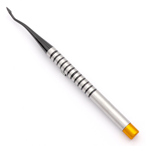 Proximator Bernard Distal 3mm à extrémité unique, ligne noire, instrument d'extraction dentaire en acier inoxydable chirurgical pour ligament parodontal - Product Image 1