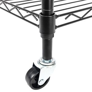 Organisateur de placard robuste, portant à vêtements portable, armoire mobile avec cintres, mobilier de maison à haute performance - Product Image 5