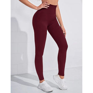 Leggings Térmicos para Mujer con Forro Polar, Grosor Estándar, Ajustados, Sin Costuras, Casuales, Transpirables, de Spandex - Product Image 2