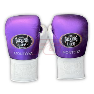Guantes de Boxeo No Boxing No Life, de Cuero Genuino Premium, Profesionales, con Cierre de Gancho y Bucle, para Entrenamiento, Fabricante OEM - Product Image 2