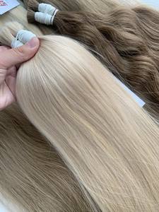 Venta al por mayor de Vietnam 100% Virgen del pelo humano del color rubio Paquetes crudos Extensiones de cabello de doble dibujado de toda la longitud - Product Image 5