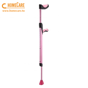 Taiwan Orthopédique En Aluminium Coude À Une Main Canne Réglable Sous Les Bras Béquilles pour Personnes Âgées - Product Image 3