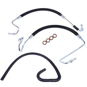 3x Nuovi Tubi Servosterzo Hydroboost Modello Personalizzato HS per Chevy Silverado 1500 2500 3500 HD 2001-2010 in Acciaio - Product Image 2