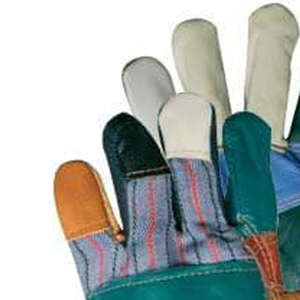 Gants de travail en cuir pas chers avec manchette caoutchoutée, doublure en coton, fourrure, polaire ou jersey, gants de travail de haute qualité, antistatiques et résistants à l'abrasion - Product Image 4