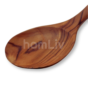 Cuillère à salade géante en bois de teck naturel OEM Angela, durable, écologique, sans peinture ni vernis, halal, personnalisable - Product Image 2