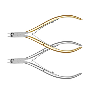 Cortauñas Profesional de Alta Calidad con Mango Impreso, Acero Inoxidable, para el Cuidado de las Cutículas, Manicura y Pedicura - Product Image 1