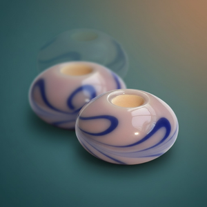 Cuentas Sueltas de Cristal de Vidrio Hechas a Mano al por Mayor |   Cuentas Multicolores en Morado, Dorado, Negro, Azul, Blanco y Rosa para Decoración y Manualidades - Product Image 4