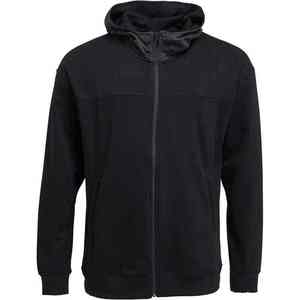 Plain Hoodies No <b>String</b> Thick 500gsm Boxy Blank Cotton Oversized Fleece Custom Heavyweight Neoprene Zipper Cropped Hoodie Mens - Product Image 2