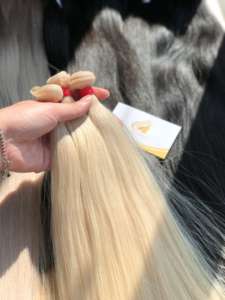 สำหรับวิกต่อผมแท้บริสุทธิ์จากเวียดนาม100% แท้สำหรับผมต่อแบบอัจฉริยะเทปติดหนังกำพร้าเปลี่ยนสีผมเป็นลอน - Product Image 3