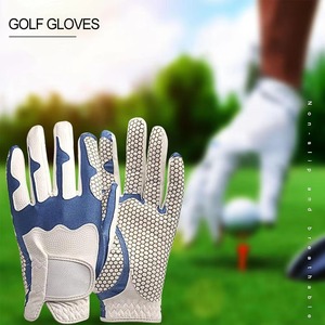 Gants de golf ajustables et personnalisés pour hommes, noirs, résistants à la transpiration, en similicuir souple et durable, pour le sport professionnel - Product Image 6