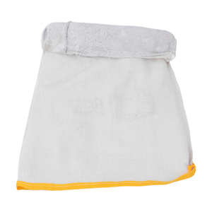 Gants de soudage en cuir de vachette blanc, résistants à la chaleur, durables, certifiés CE, 14 pouces, pour usage industriel, gants de soudage TIG. - Product Image 4