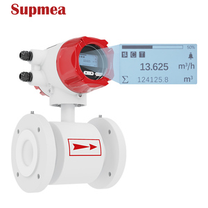 Ce ATEX Rs485 液体磁気流量計 4-20ma パルス電池式燃料液体電磁流量計 - Product Image 1