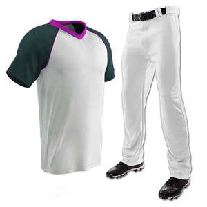 Maillot de baseball personnalisé de qualité supérieure avec numéro et nom, uniforme de baseball sublimé à boutons, vente en gros - Product Image 6