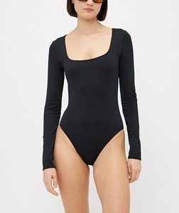 Justaucorps de danse, gymnastique, ballet et fitness personnalisé, élégant, au design unique, extensible dans les quatre sens, orné de cristaux, sans manches, moulant et brillant - Product Image 5
