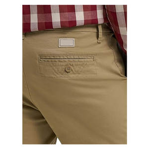 Pantalones Chinos de Corte Recto para Hombre, Cómodos, de Mezcla de Algodón, Casuales, para Oficina, Trabajo, Slim Fit, Premium, para Uso Diario - Product Image 4