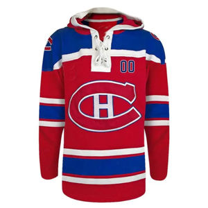 Sudadera con Capucha de Jersey Cómoda para Hombre, Diseño Unisex para Todas las Temporadas, Personalizable con Nombre de Equipo de Hockey sobre Hielo OEM, a la Moda para Usar en Capas - Product Image 3
