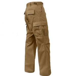 Pantalon cargo homme de qualité supérieure, fabriqué au Pakistan, très vendu, style streetwear, couleur unie. - Product Image 2