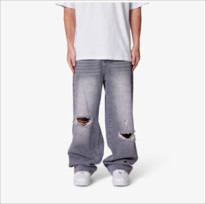Pantalones Cargo de Moda Urbana para Hombre, Estilo Internacional, Lavados, de Felpa, Anchos, Corte Regular, Secado Rápido, para Adolescentes, Primavera - Product Image 5