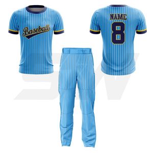 Uniforme de baseball à col rond OEM ODM, tissu doux et respirant, vêtements de sport confortables, nouvel uniforme de baseball à col rond pour équipe - Product Image 2