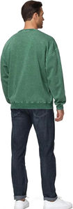 Dernier design, toutes les couleurs, sweats à capuche tendance pour hommes, sweat-shirt à col rond délavé à l'acide, 100% coton, coupe classique, sweat-shirt délavé à l'acide pour hommes - Product Image 6