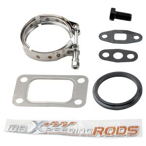 Compresseur de turbocompresseur T04E T3/T4 en aluminium avec soupape de décharge interne V-Band, pièces de turbo - Product Image 2