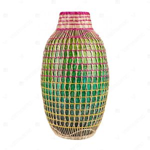 Vietrustic Colorful Table <b>Vase</b> Seagrass <b>Vase</b> For Nature Vibe Plant <b>Vase</b> - Product Image 2