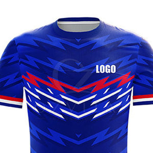 Maillot de sport personnalisé imprimé style moderne, tissu respirant, coupe extensible, contrôle de la transpiration, séchage rapide, performance pour la course et l'entraînement - Product Image 4