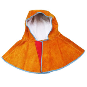 Cagoule de soudeur en cuir de vachette, solide, formelle, pour homme, en tissu respirant, écologique et personnalisable - Product Image 3