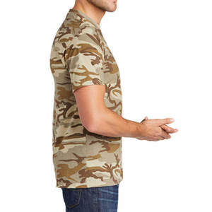 เสื้อยืดผู้ชายสำหรับล่าสัตว์ช่วงฤดูร้อน คอกลม ดีไซน์โดดเด่น ขั้นต่ำในการสั่งซื้อน้อย ผ้าถักคุณภาพดี พิมพ์ลายดิจิทัล รับสกรีนโลโก้ - Product Image 3