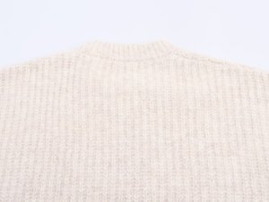 Pull en maille acrylique à col rond pour homme, motif squelette d'Halloween, coupe oversize, décontracté, pour l'automne - Product Image 3