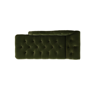 Sillón Reclinable Clásico Oliver, Hecho de Madera de Caoba de Alta Calidad con Tapicería de Tela, para Sala de Estar y Uso en Villas - Product Image 3