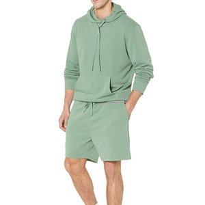 Shorts pour hommes en coton et polyester, design personnalisé OEM, grandes tailles, fabricant de vêtements de rue haut de gamme avec poches, shorts de jogging. - Product Image 3