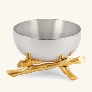 Bol noir de luxe sur socle en branche de corail dorée, centre de table décoratif, récipient de rangement pour fruits pour hôtel - Product Image 6