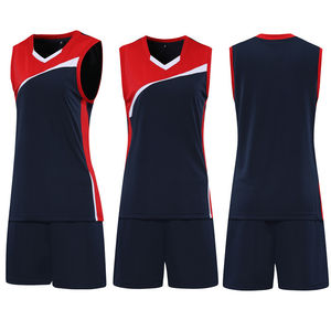 Maillots de volley-ball personnalisés 2026 en polyester écologique, respirants, à séchage rapide, avec logo frontal, pour hommes, femmes et adultes, pour l'extérieur, OEM - Product Image 6
