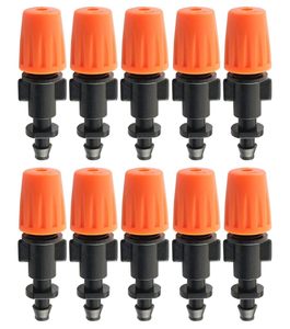Boquilla de microaspersión para riego de jardín, pulverizador de niebla ajustable, emisor de goteo de baja presión, cabezal de plástico - Product Image 1