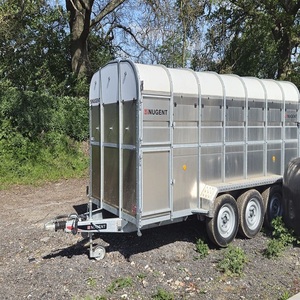 Remorque industrielle pour bétail avec construction robuste, compartiment pour animaux de grande capacité, système de portes robustes - Product Image 1
